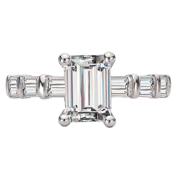 Semi-Mount Diamond Engagement Ring