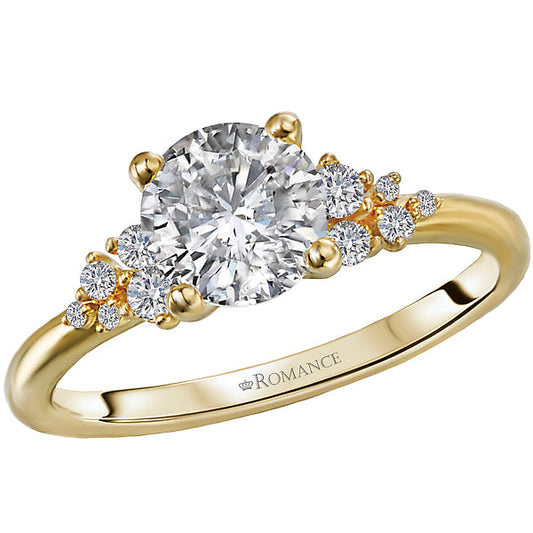 Diamond Semi-Mount Engagement Ring