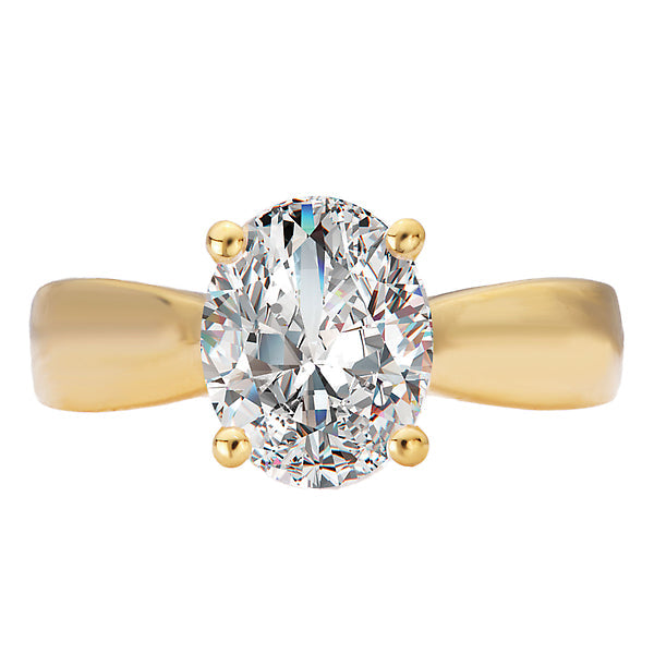 Diamond Semi-Mount Hidden Halo Engagement Ring