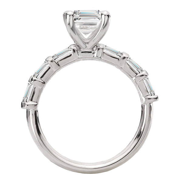 Semi-Mount Diamond Engagement Ring